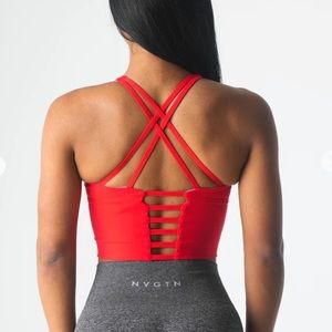 Scarlet NVGTN M Matrix Bra Top